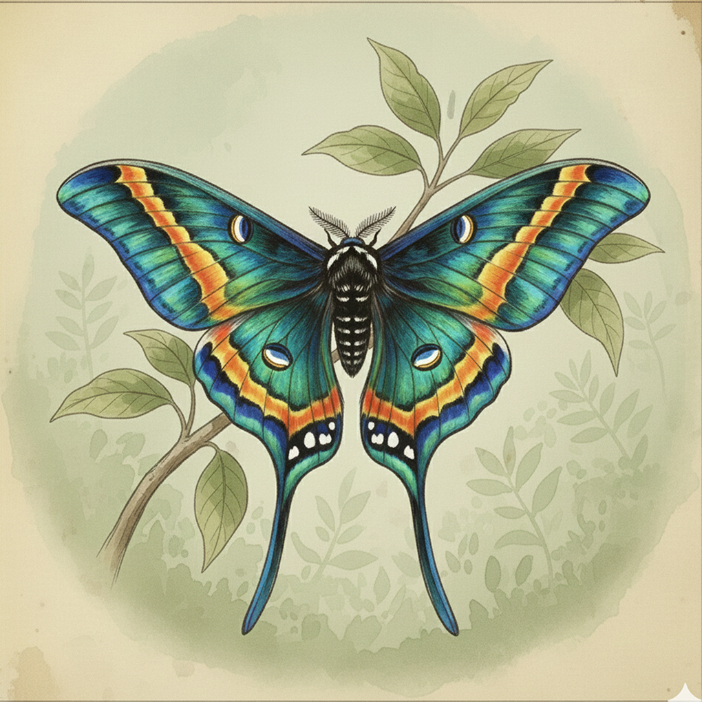 Madagascan Sunset Moth